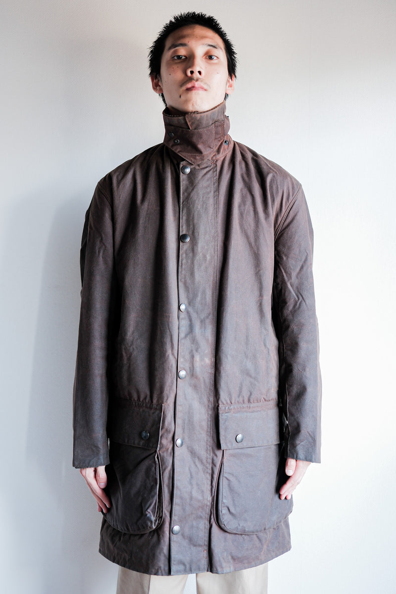 【~80’s】Vintage Barbour "NORTHUMBRIA" 2 Crest Size.38
