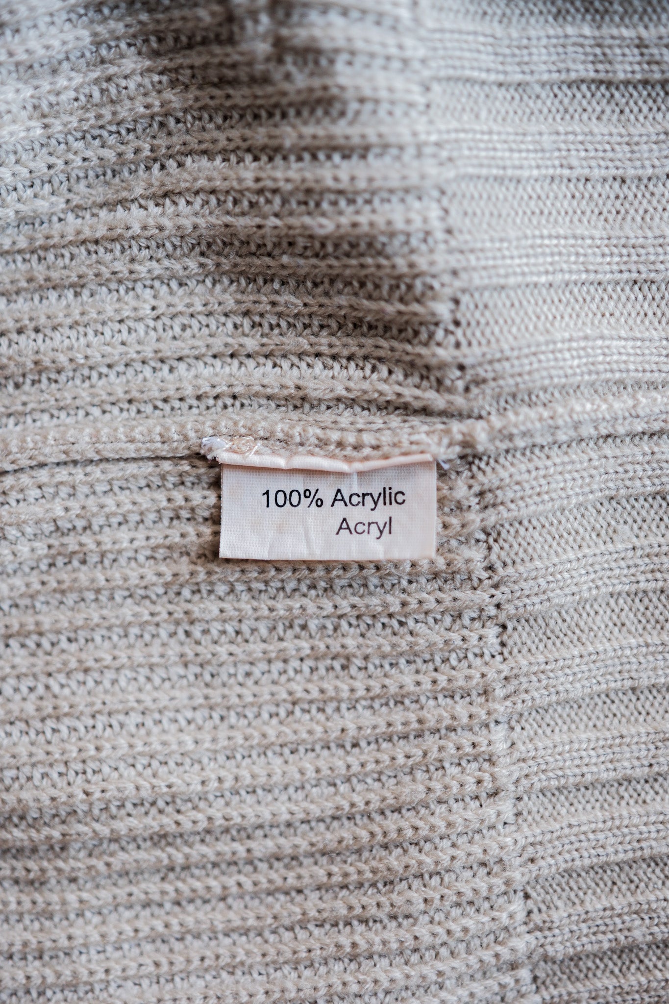 【~00’s】Old STONE ISLAND Acrylic Knit Jacket Size.L