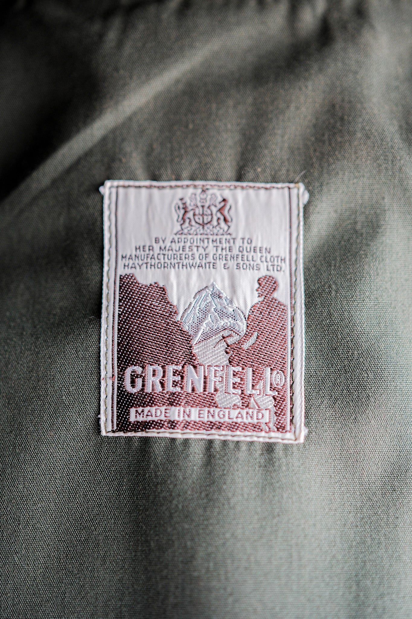 ［~70’s］Vintage Grenfell Walker Jacket Size.38 "Mountain Tag"