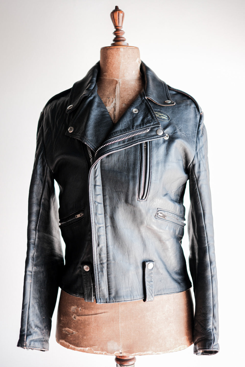 ［~70’s］Lewis Leathers Riders Jacket Size.36 “Thunder Bolt”