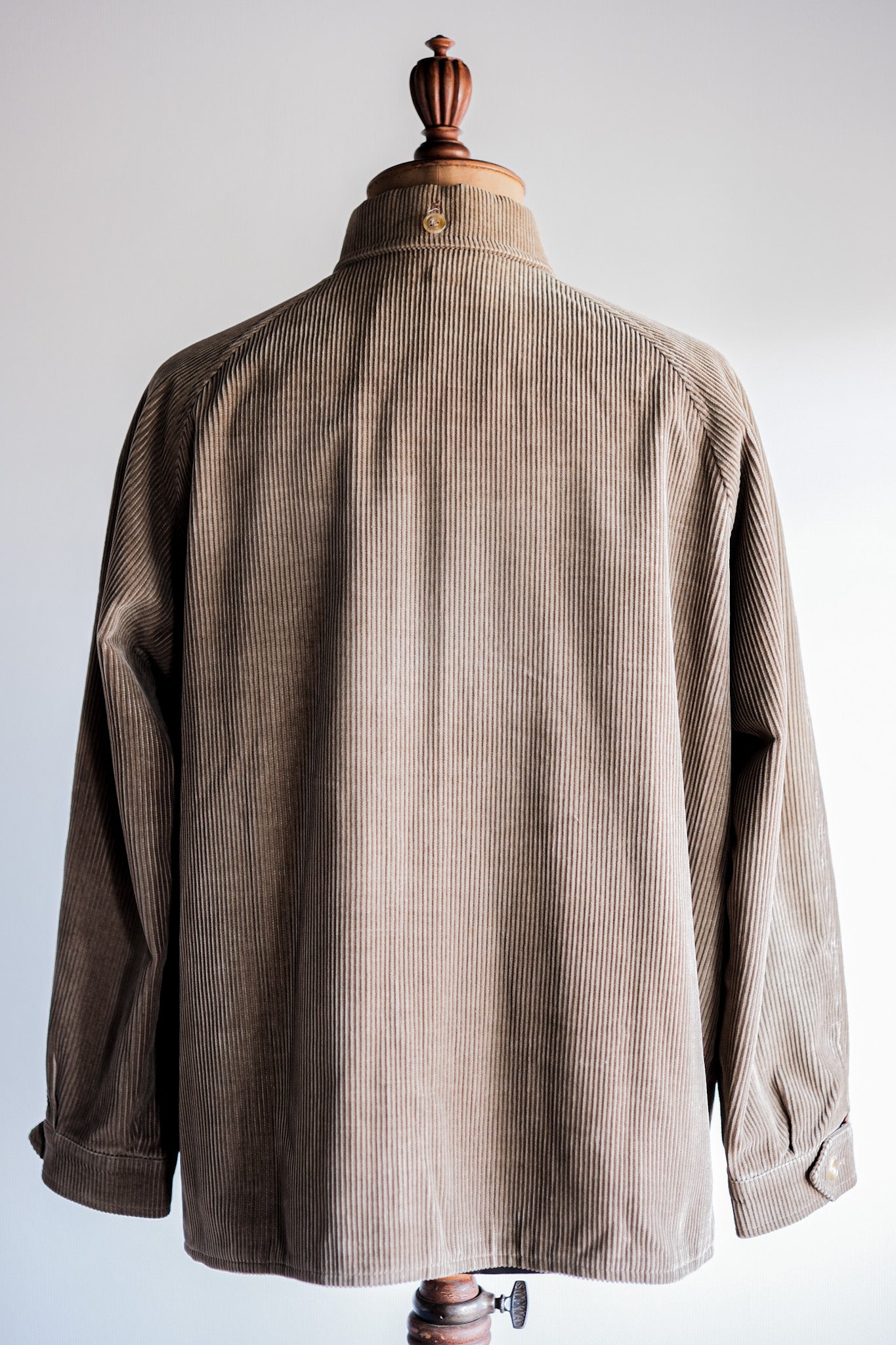 ［~80's］Vintage Aquascutum Raglan Sleeve Brown Corduroy Blouson