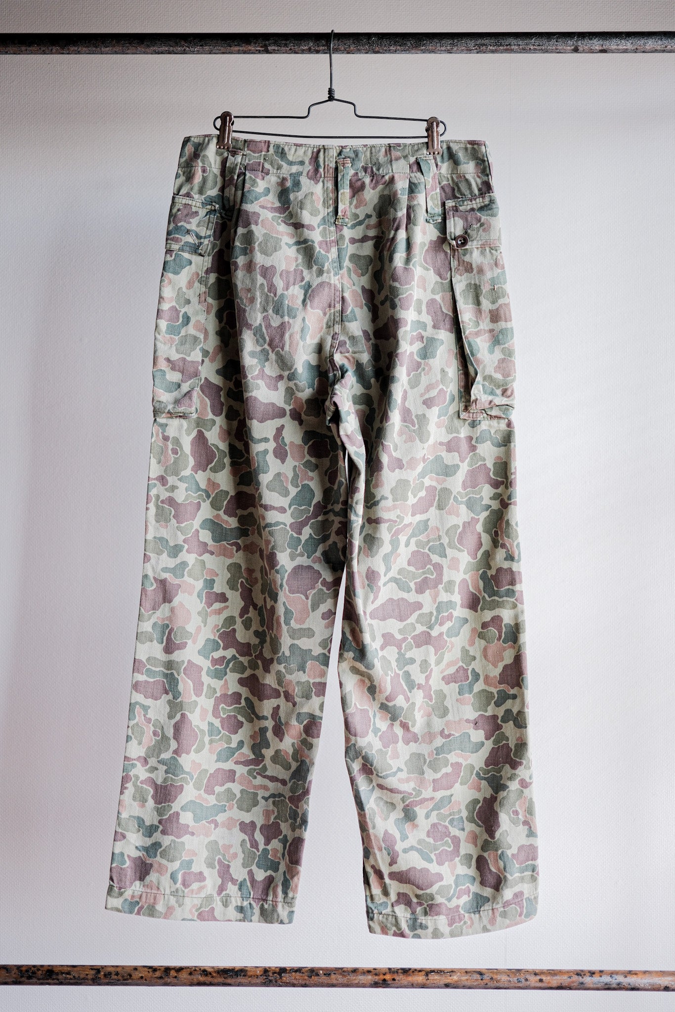 ［~50's］Dutch Army Frogskin Camouflage Field Trousers Size.46