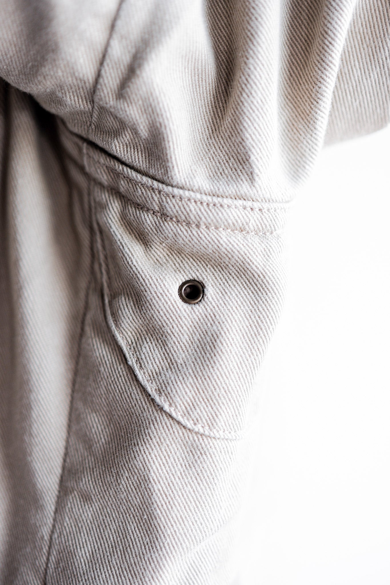 ［~90's］Willis&Geiger Cotton Safari Jacket With Chin Strap Size.L