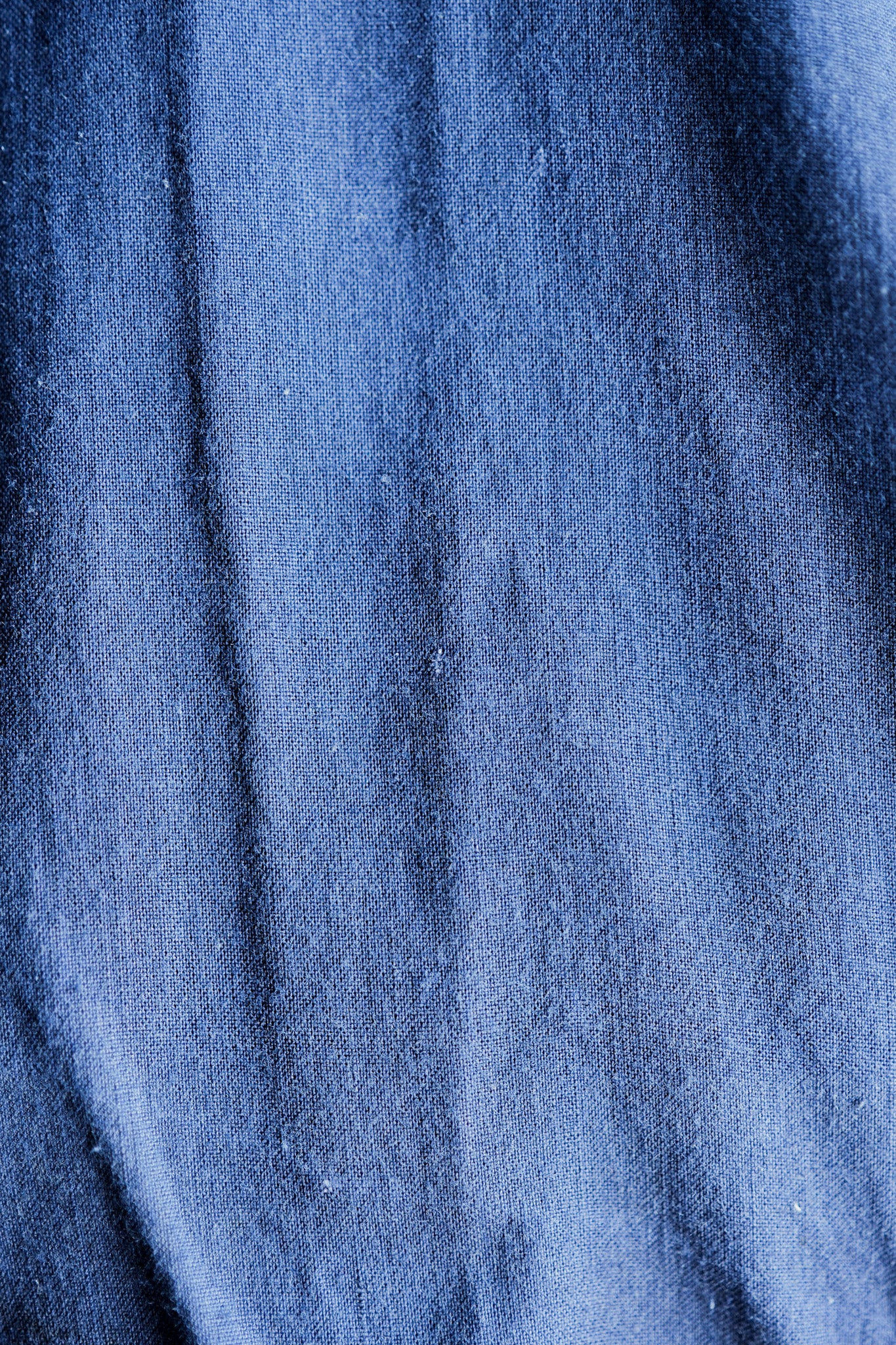 ［~40’s］French Vintage Indigo Linen Work Shirt