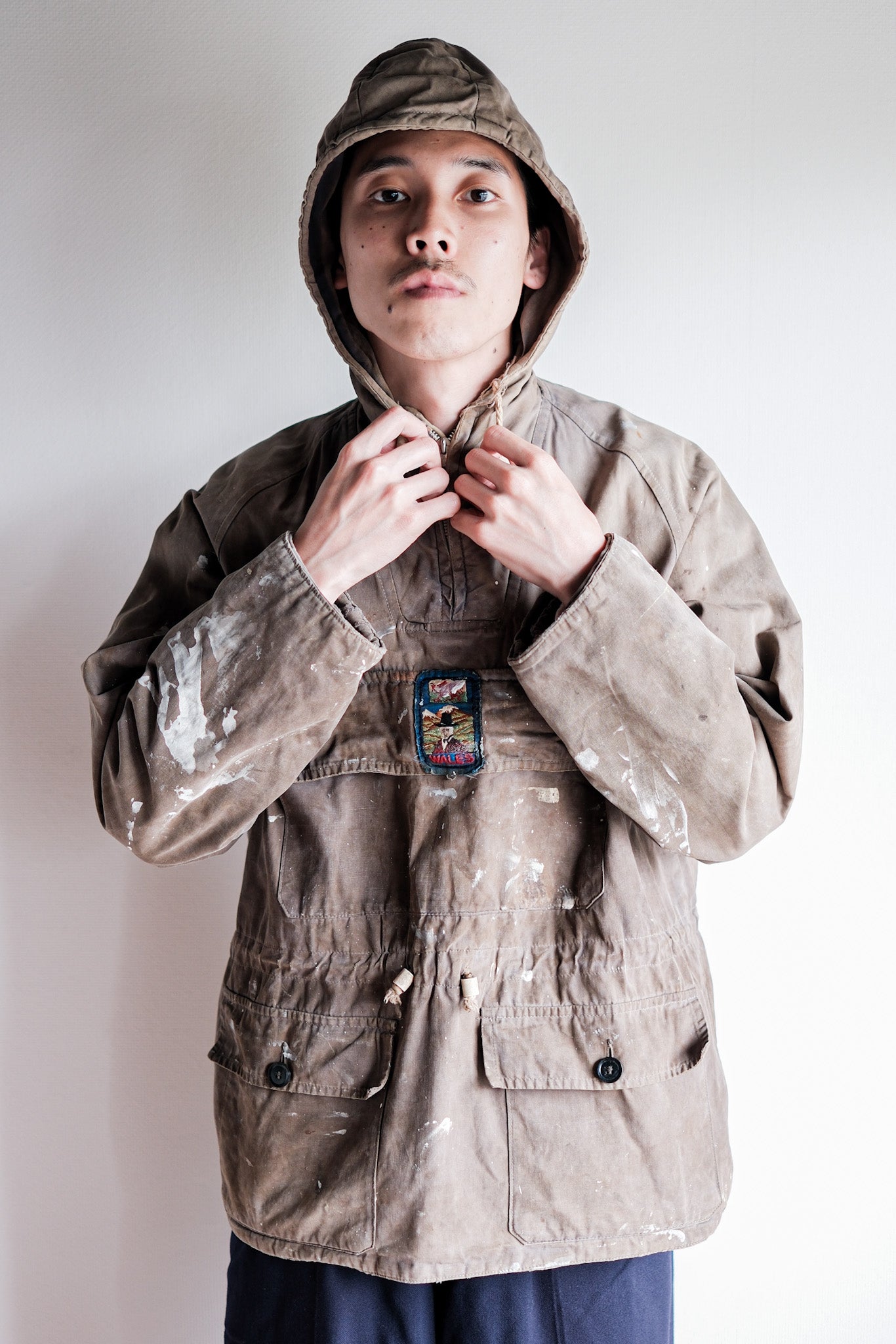 50's】Vintage Belstaff Cotton Smock 