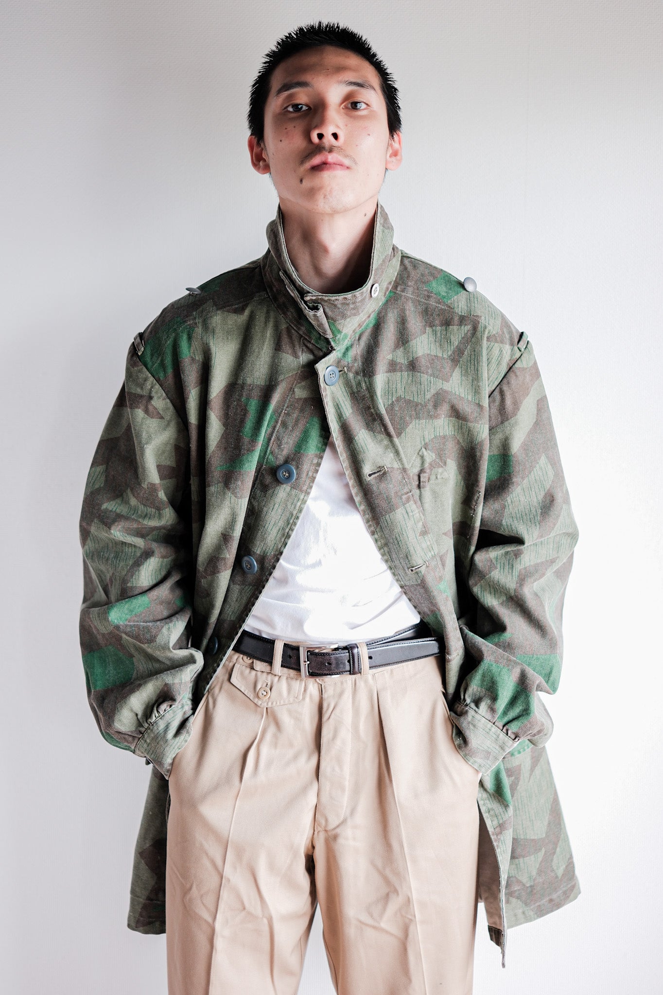 ［~70's］German Army Type Splinter Camouflage Paratrooper Jacket "Reproduction"