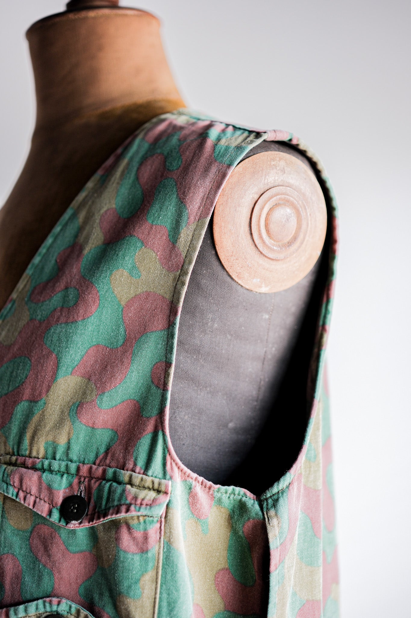 ［~60's］Italian Vintage San Marco Camouflage Hunting Vest