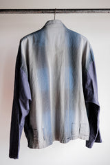 [~ 80's] Old Gianni Versace Cotton Striped Jacket Size.42