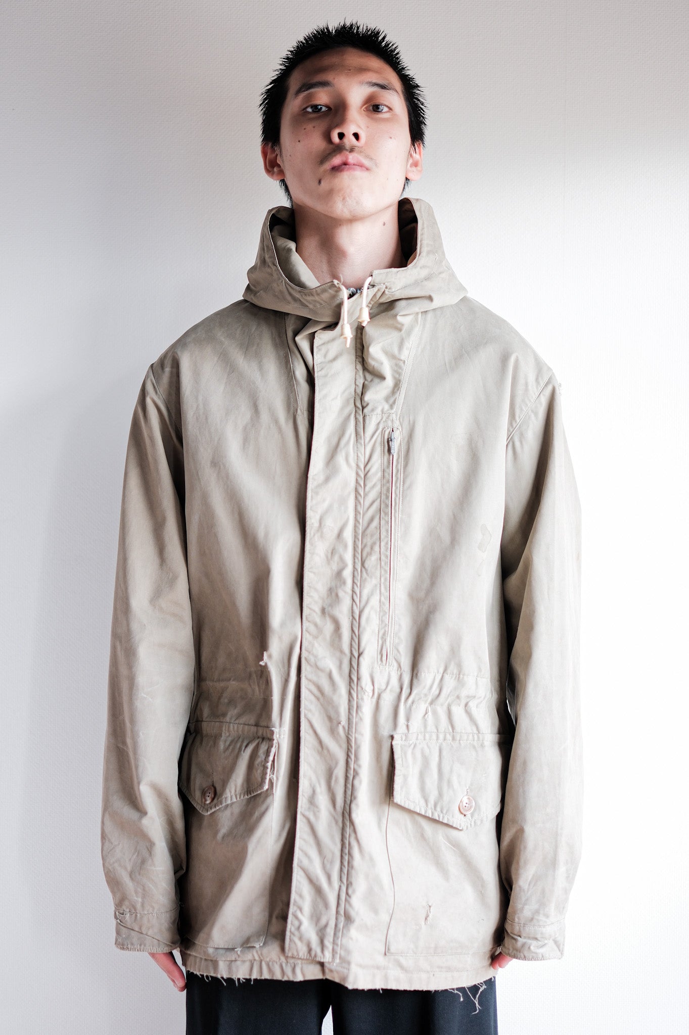 [~ 50's] แจ็คเก็ตเดินป่า Vintage Ventile ของอังกฤษ "Nonpareil P&O"