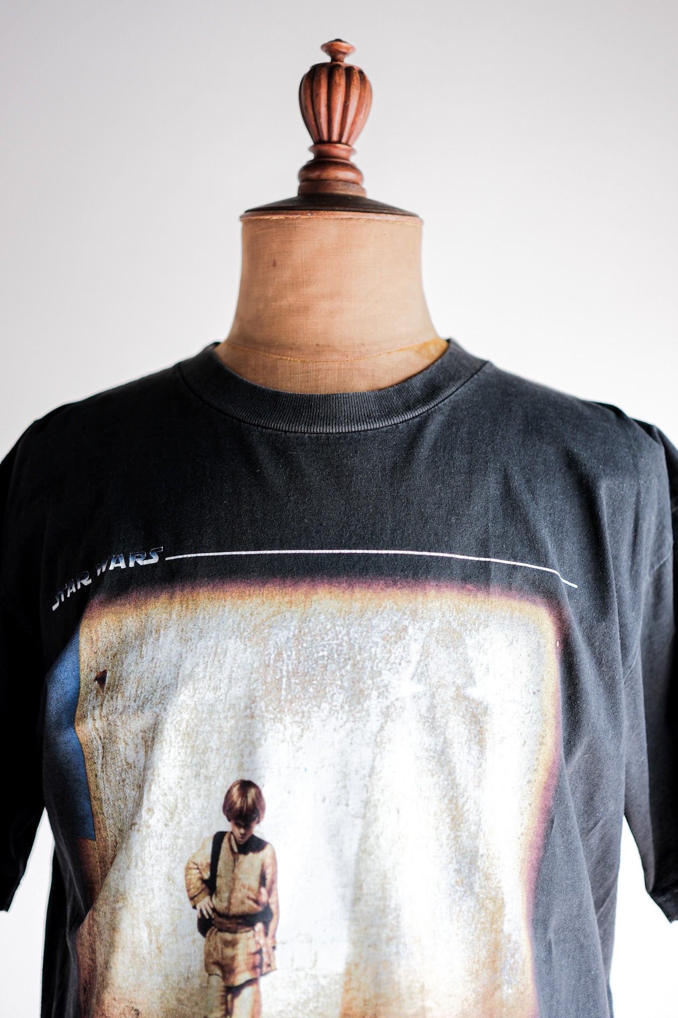 [~ 90's] T-shirt imprimé de films de bootleg vintage "Star Wars Episode I"