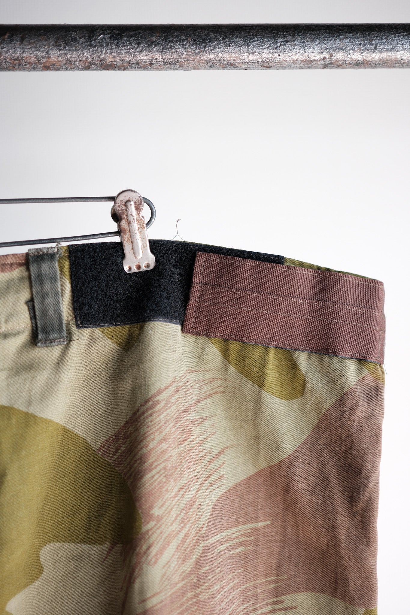 ［~50's］Belgium Army Brushstroke Camouflage Airborne Pants Size.6 "Remake" "Early Type"