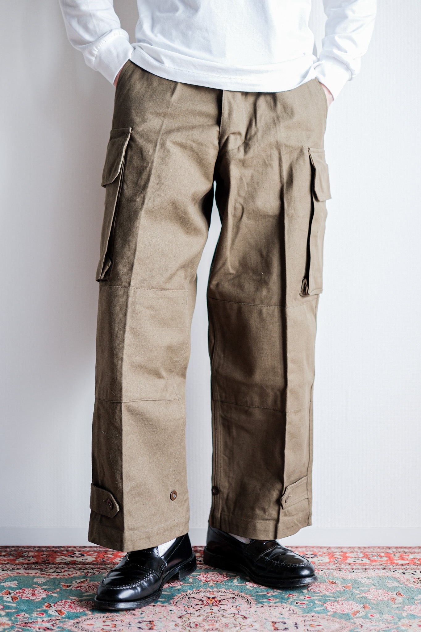 ［~50's］French Army M47 Field Trousers Size.13 "Dead Stock"