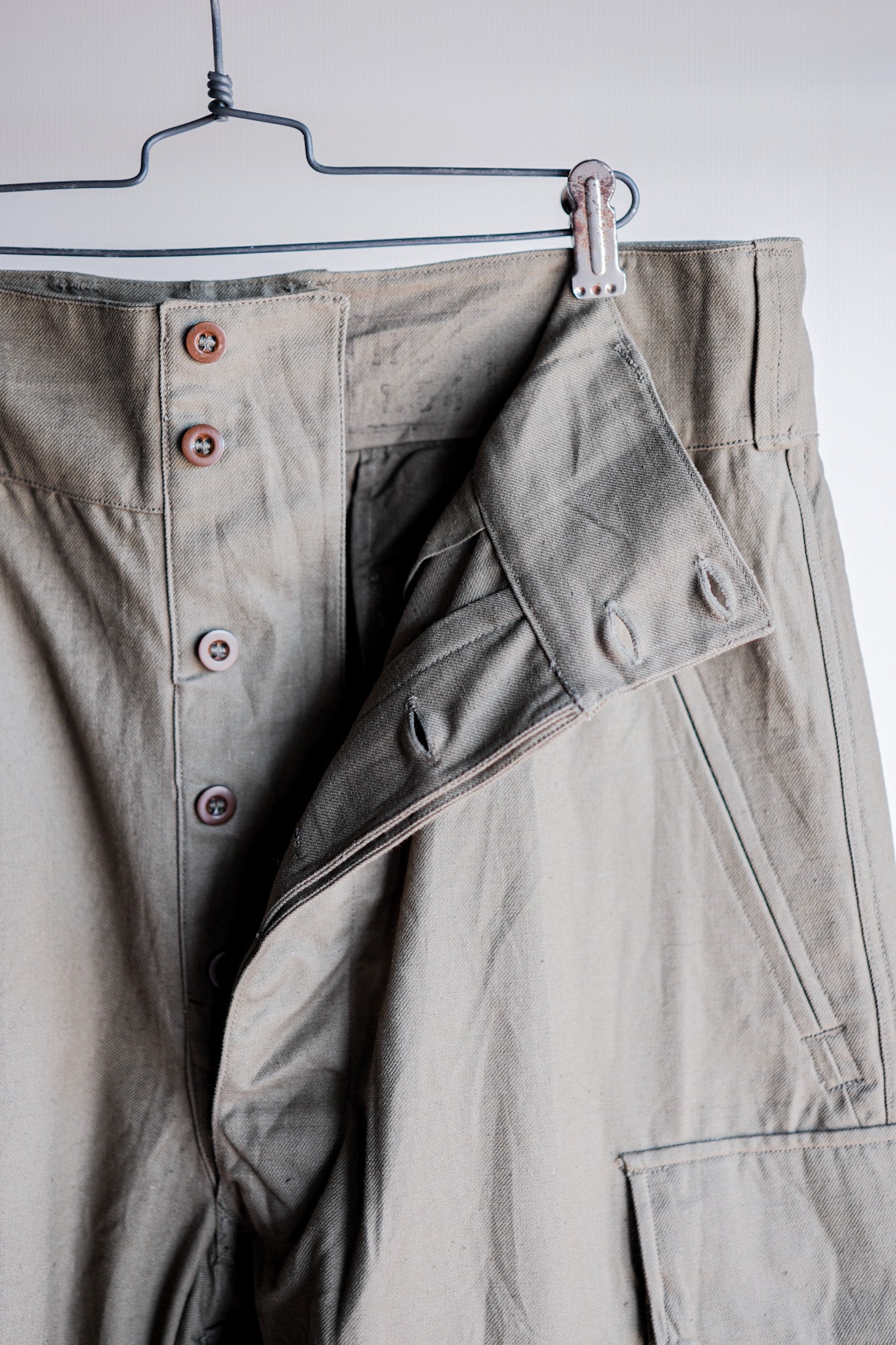 ［~50's］French Army M47 Field Trousers Size.35 "Dead Stock"