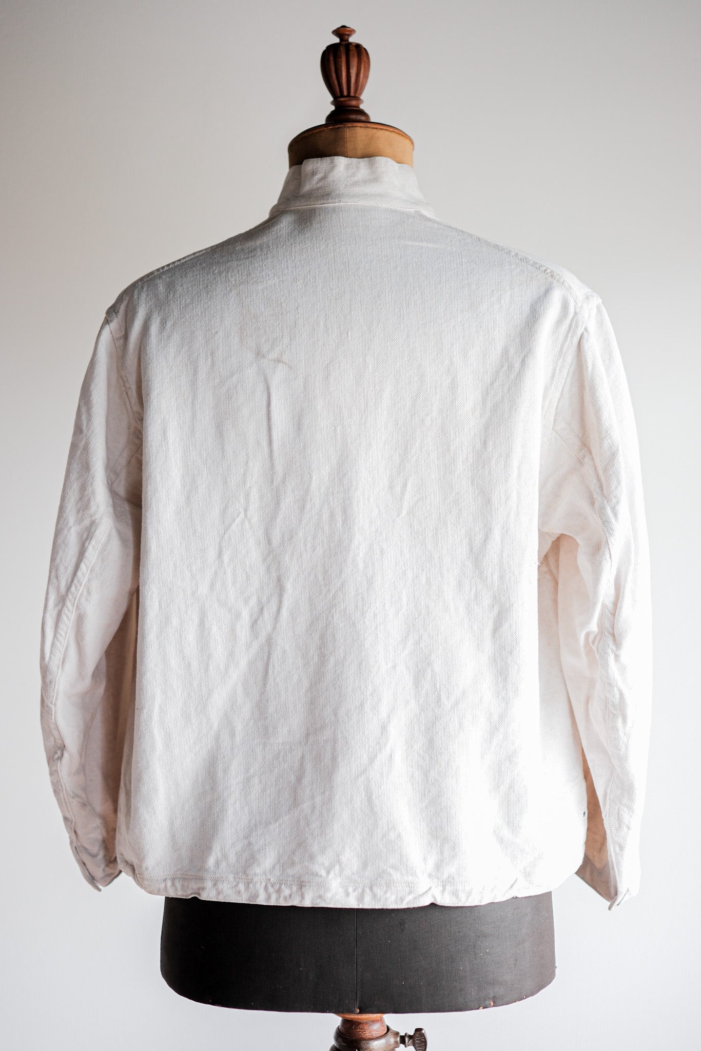 【~40's】German Navy Drillich HBT Linen Smock "Kriegsmarine"