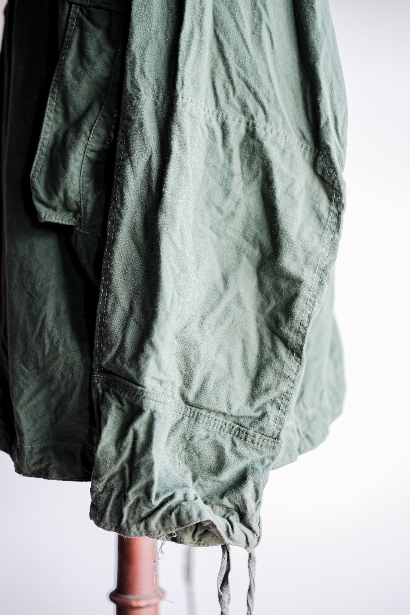 ［~50's］Czechoslovakian Army Green Cotton Smock
