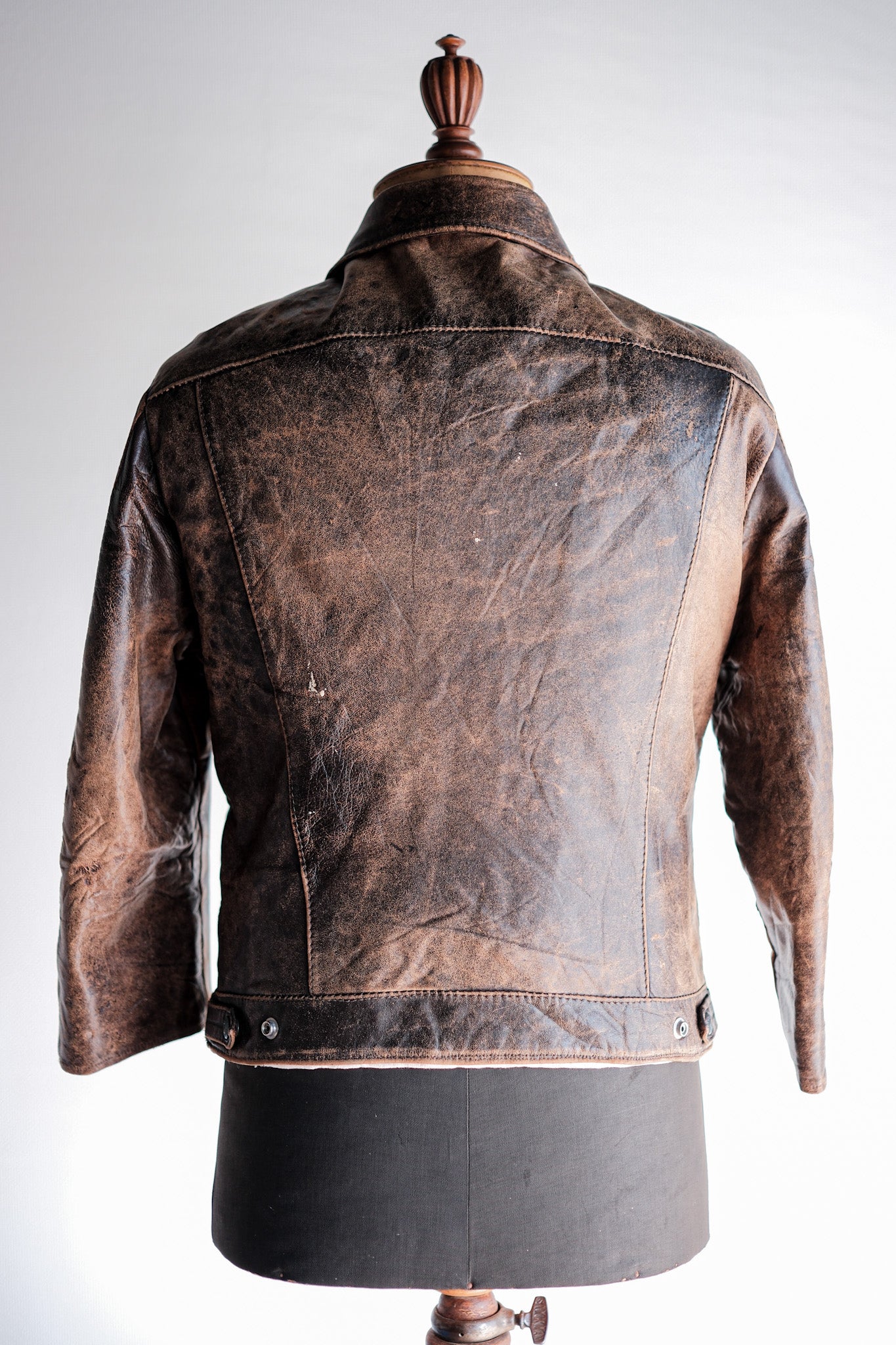 【~50’s】Vintage Levi’s Leather Jacket "Short Horn"