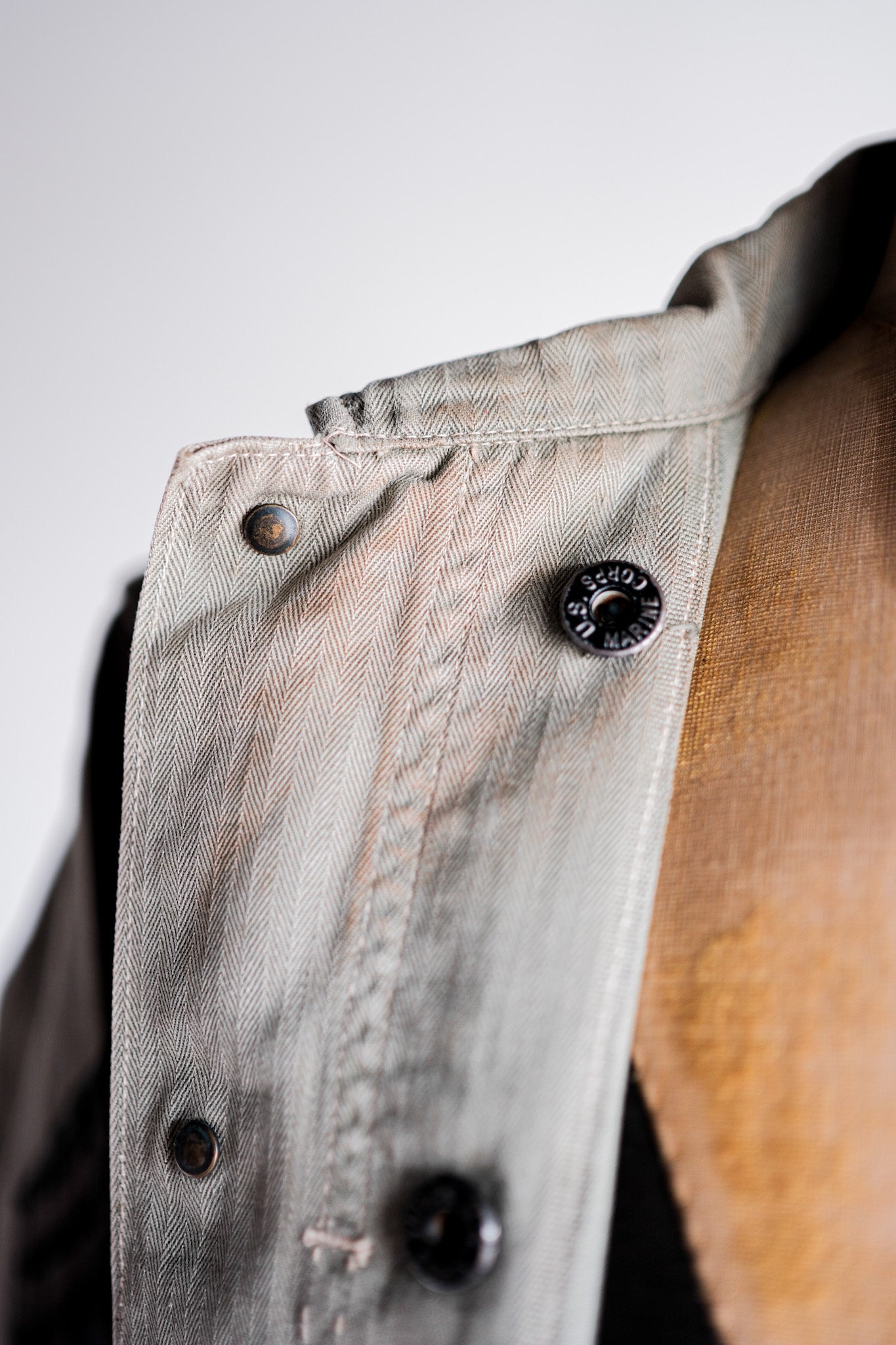 ［~40's］WWⅡ U.S.M.C P-44 HBT Utility Jacket "Hand Paint"