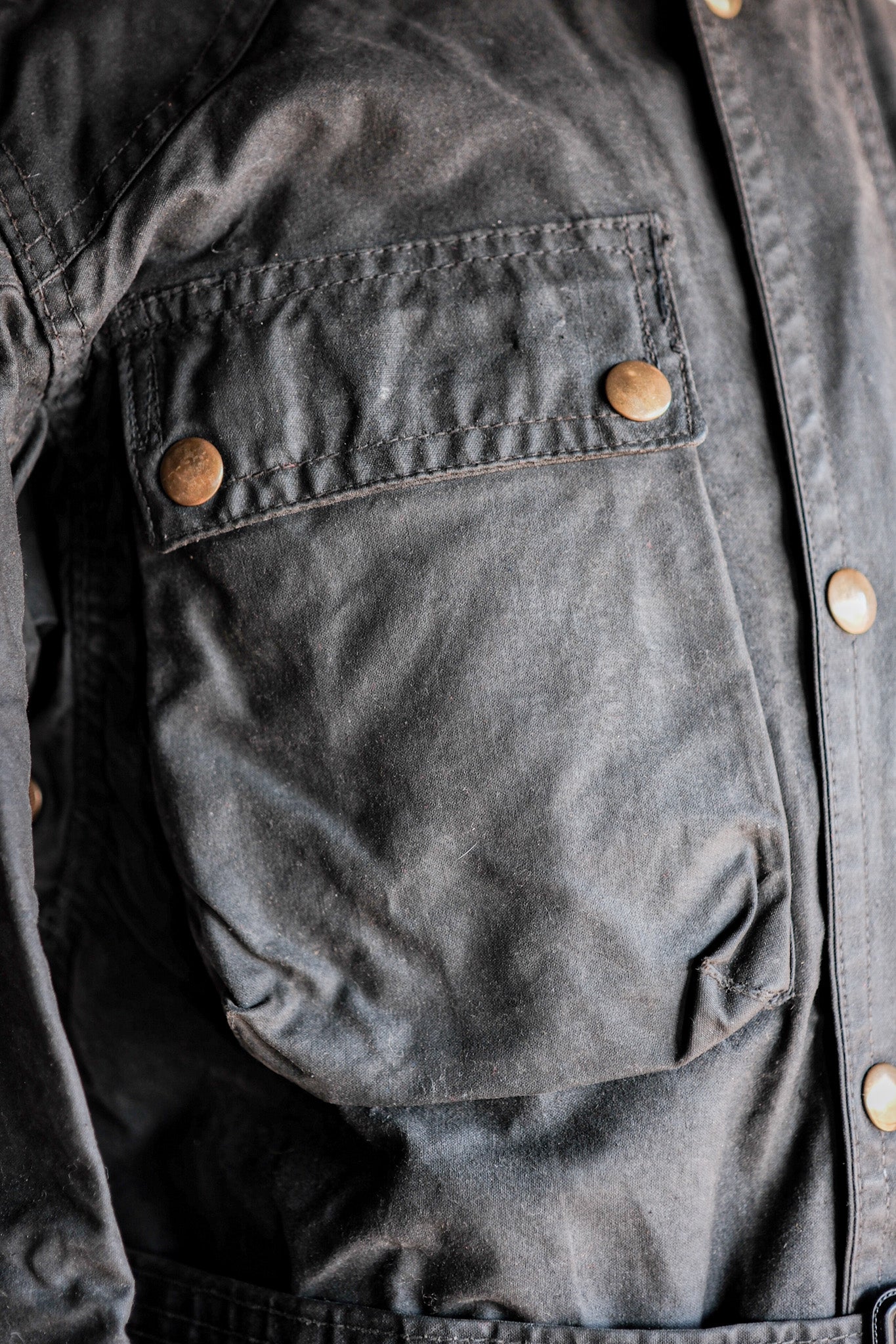 【~60's】Vintage Belstaff Waxed Jacket Size.34 "TRIALMASTER"