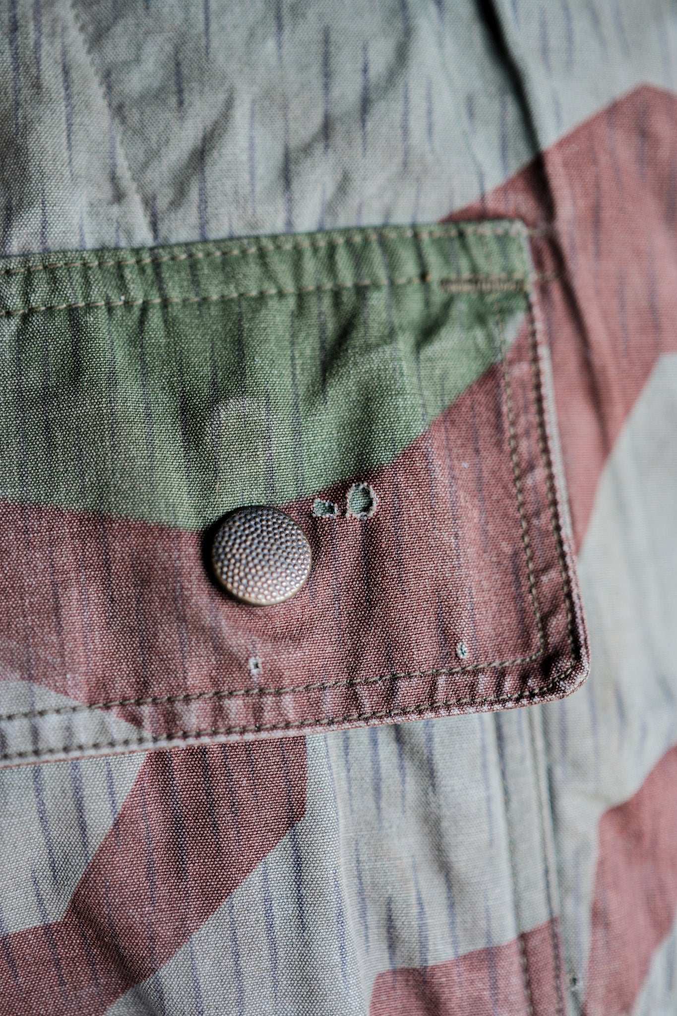 【~50's】German Army Splinter Camouflage Paratrooper Jacket