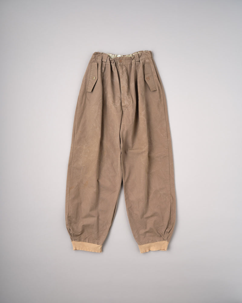 【~60's】French Vintage Cotton Canvas Ski Pants Size.95C