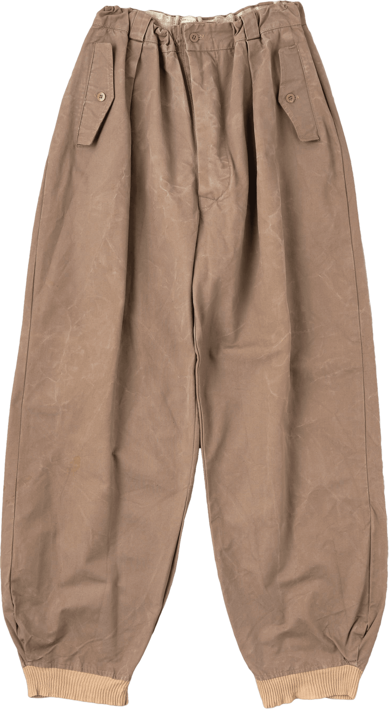 【~60's】French Vintage Cotton Canvas Ski Pants Size.95C