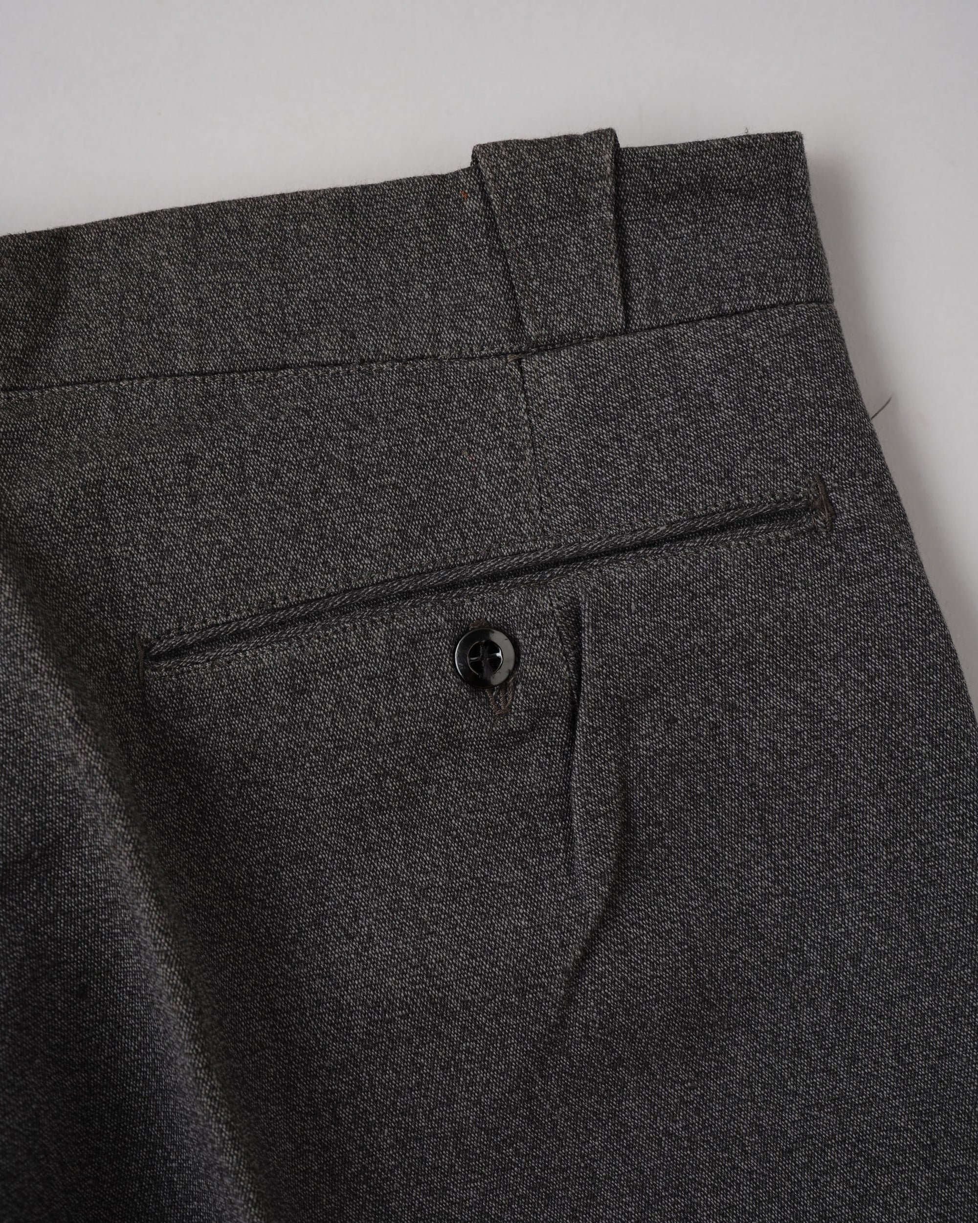 [~50's] French Vintage Black Chambray Work Pants "Dead Stock"
