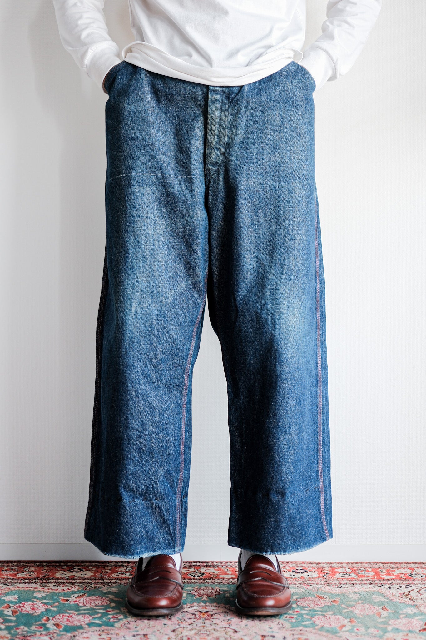 【~50's】American Vintage Denim Painter Pants "BIG MAC"