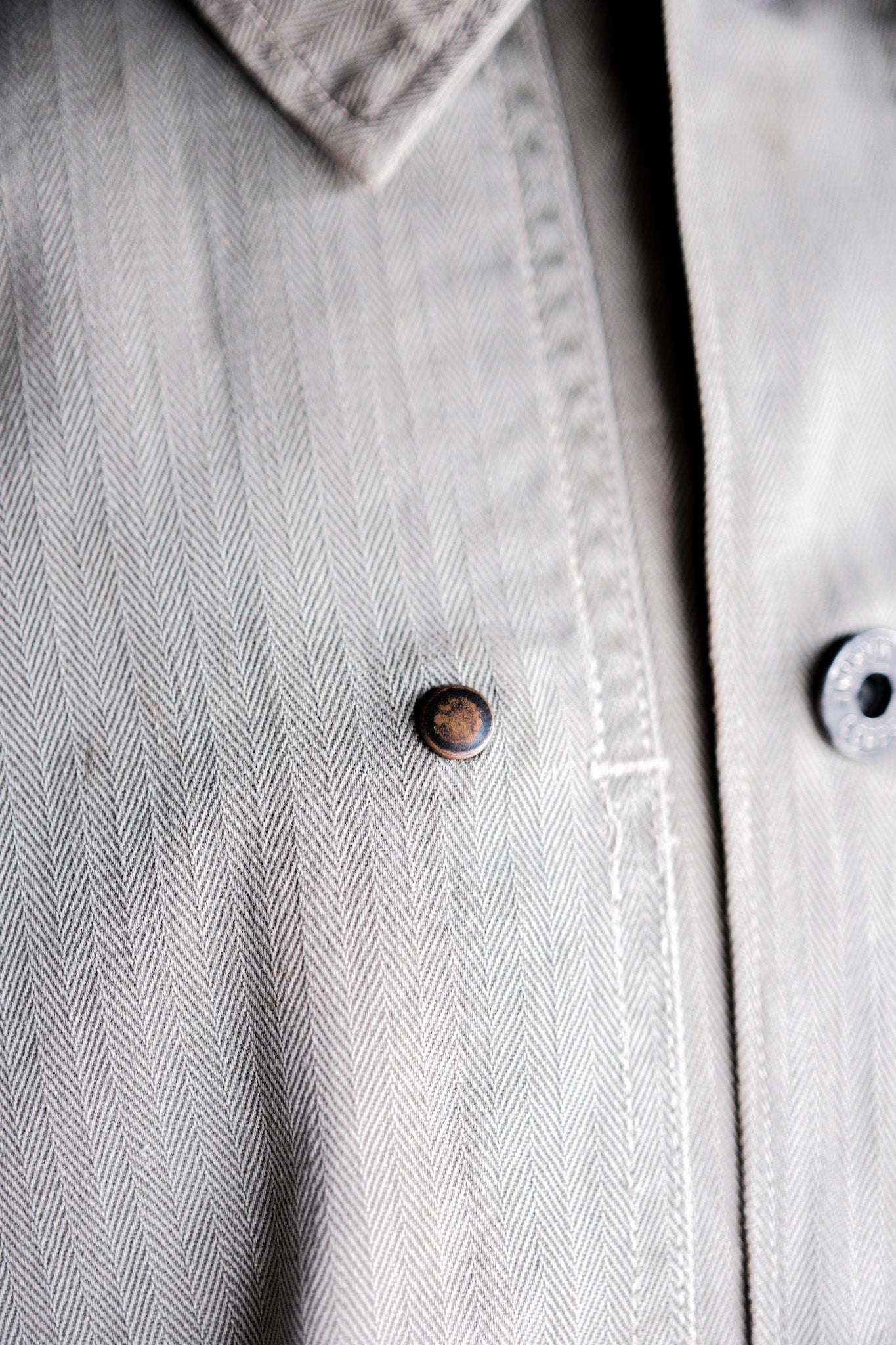 ［~40's］WWⅡ U.S.M.C P-44 HBT Utility Jacket "Hand Paint"