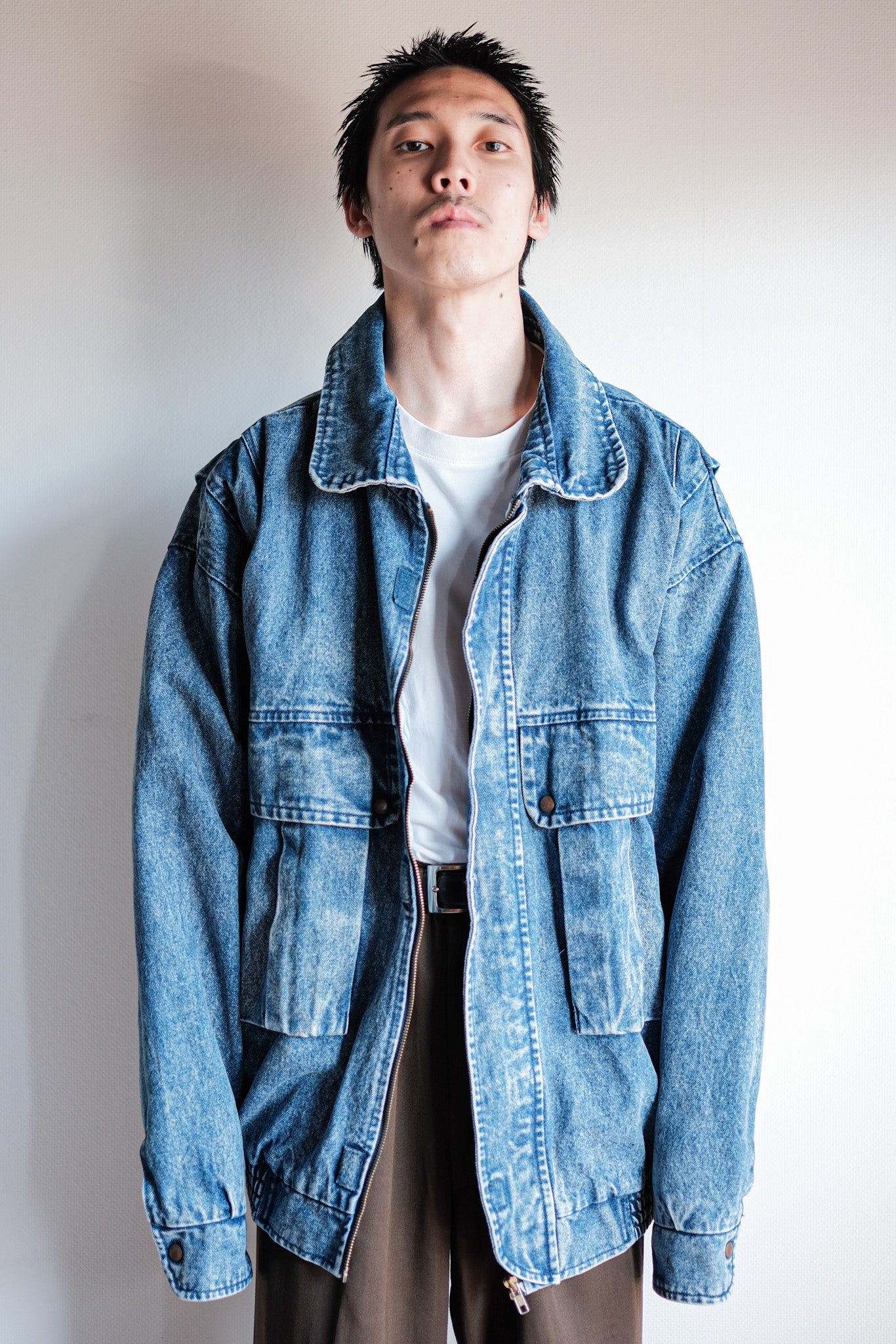【~80's】Italian Vintage Denim Jacket