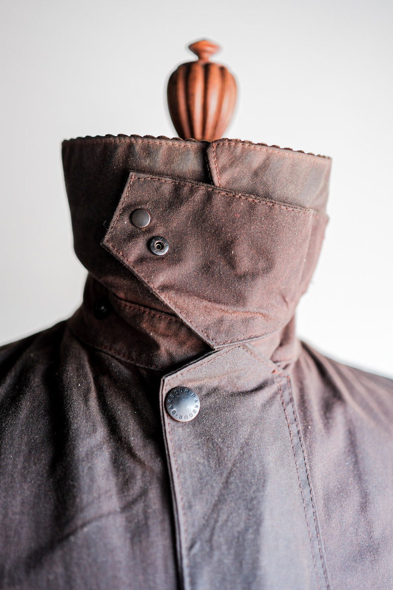 【~80’s】Vintage Barbour "NORTHUMBRIA" 2 Crest Size.38