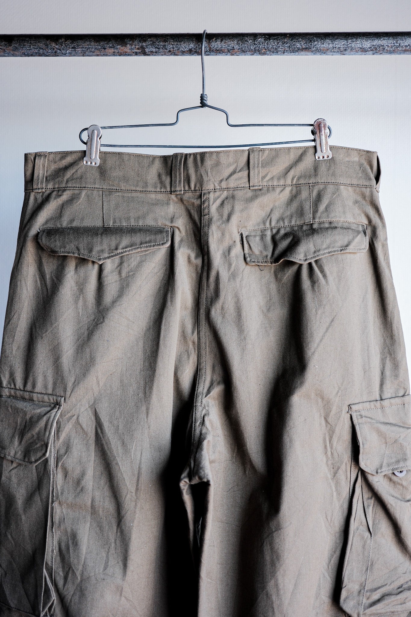 ［~60's］French Army M47 Field Trousers Size.84M "Dead Stock"