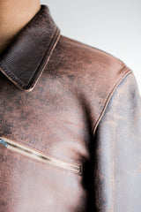 [~ 40's] แจ็คเก็ตหนังประเภท Hartmann Vintage Hartmann