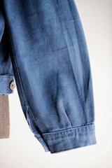 [~ 40's] แจ็คเก็ตนักปั่นจักรยาน Twill Cotton Vintage French