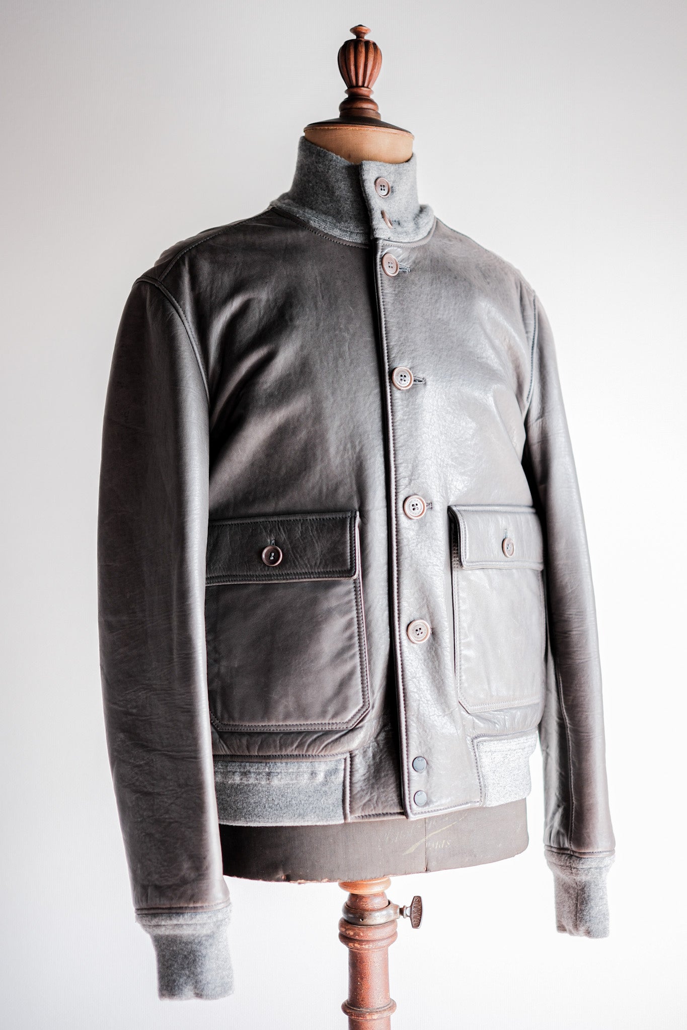 ［08AW］Old C.P.Company Leather Jacket Size.50