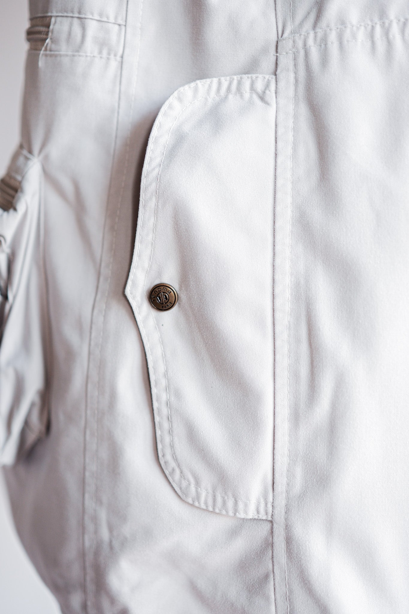［~90's］Old Renoma Paris Detachable Sleeve Multi Pocket Jacket With Liner