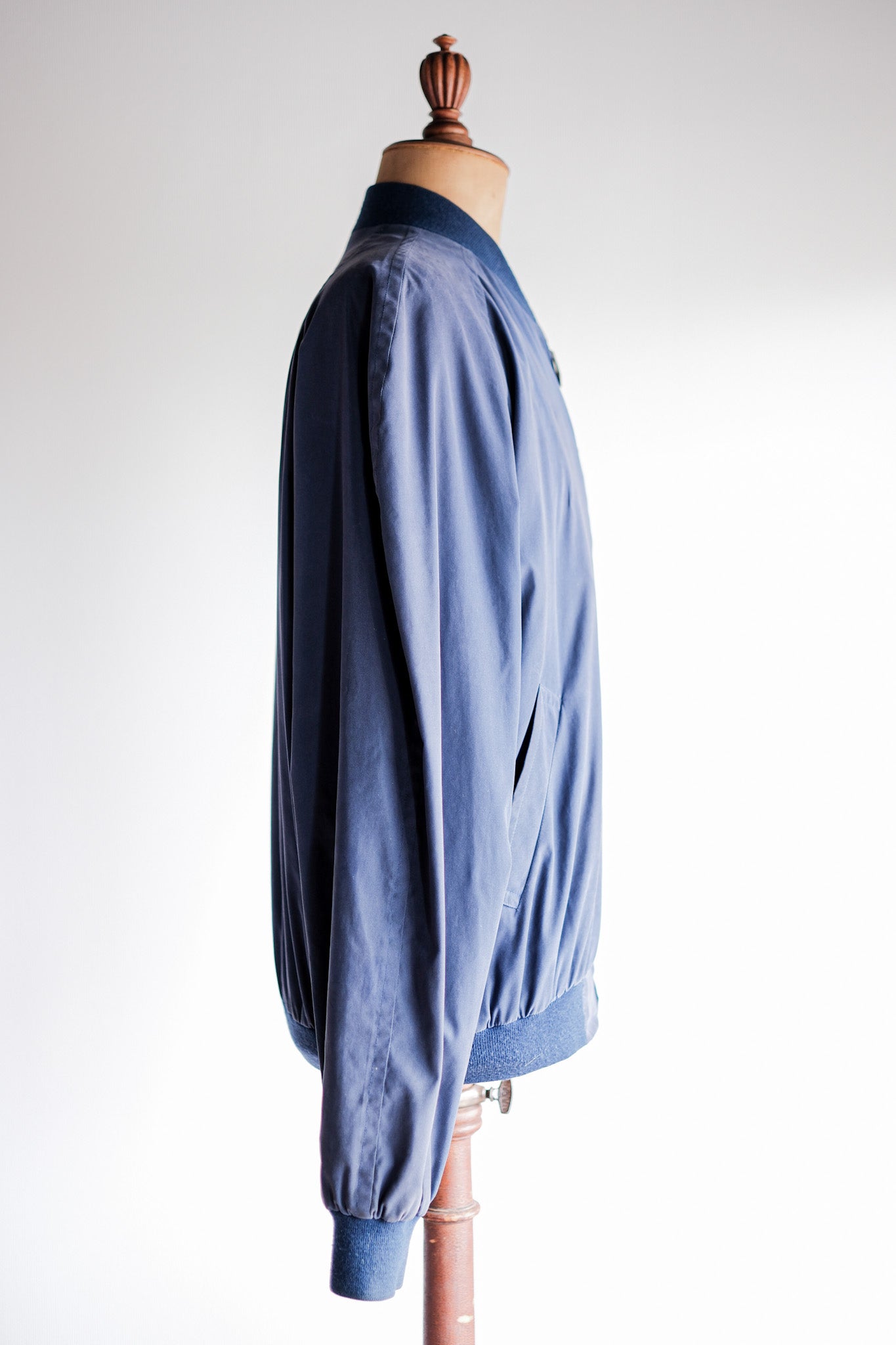 【~80's】Old Hermès Paris Zip Up Blouson Size.54