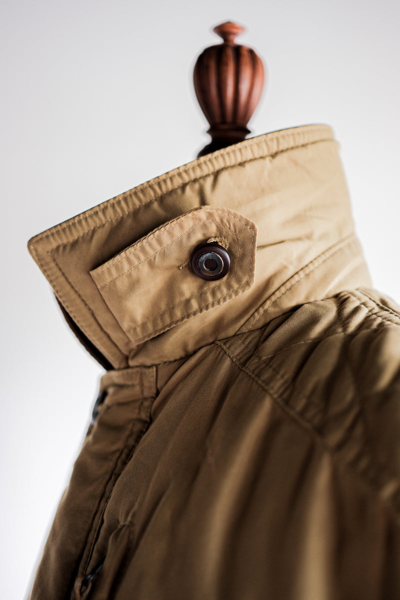 [~80's] Old Yves Saint Laurent Nylon Quilting Blouson พร้อมสายรัดคาง "Pour Homme"