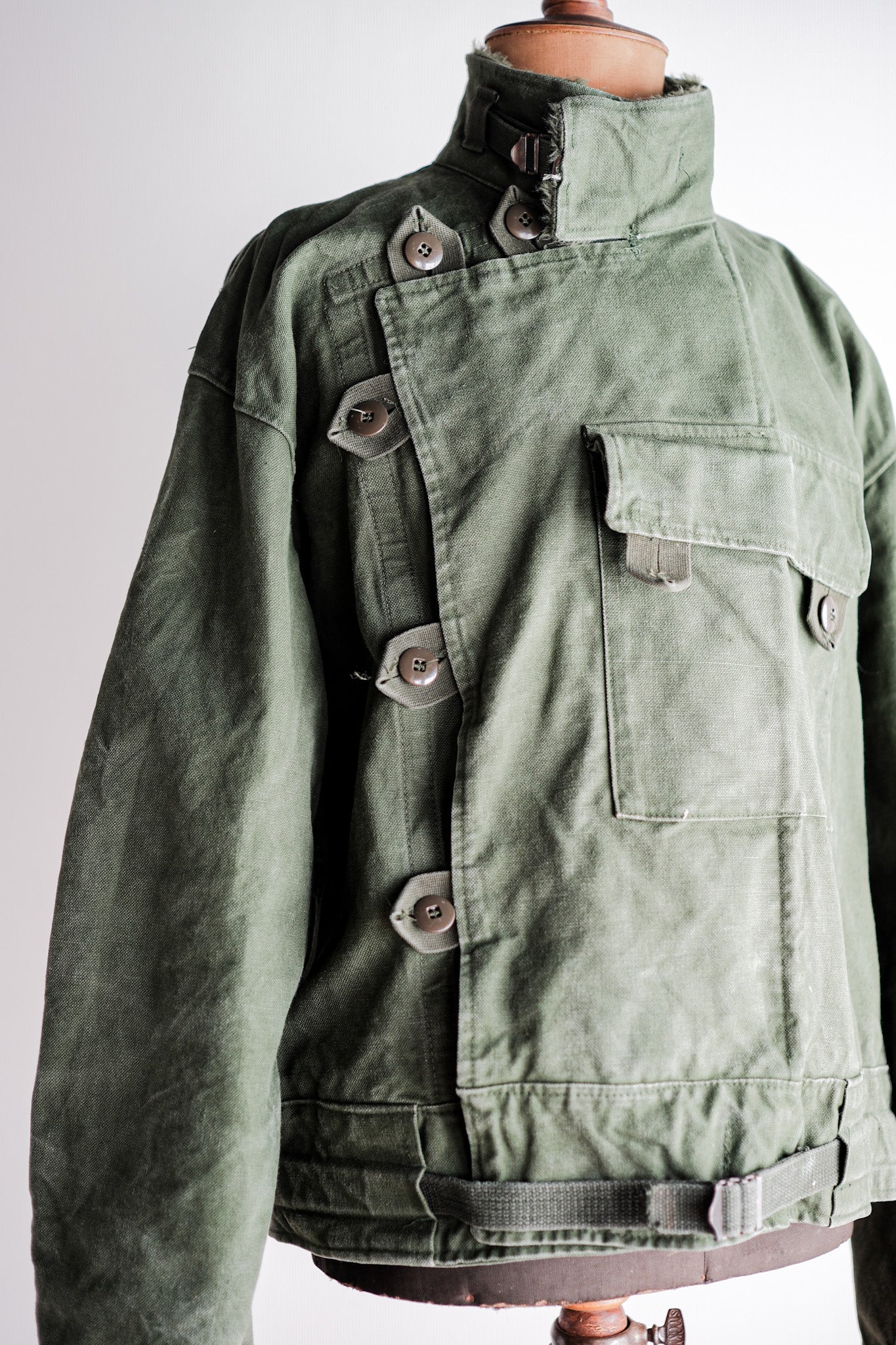 ［~60's］Swedish Army Dispatch Rider Motorcycle Jacket Size.C56