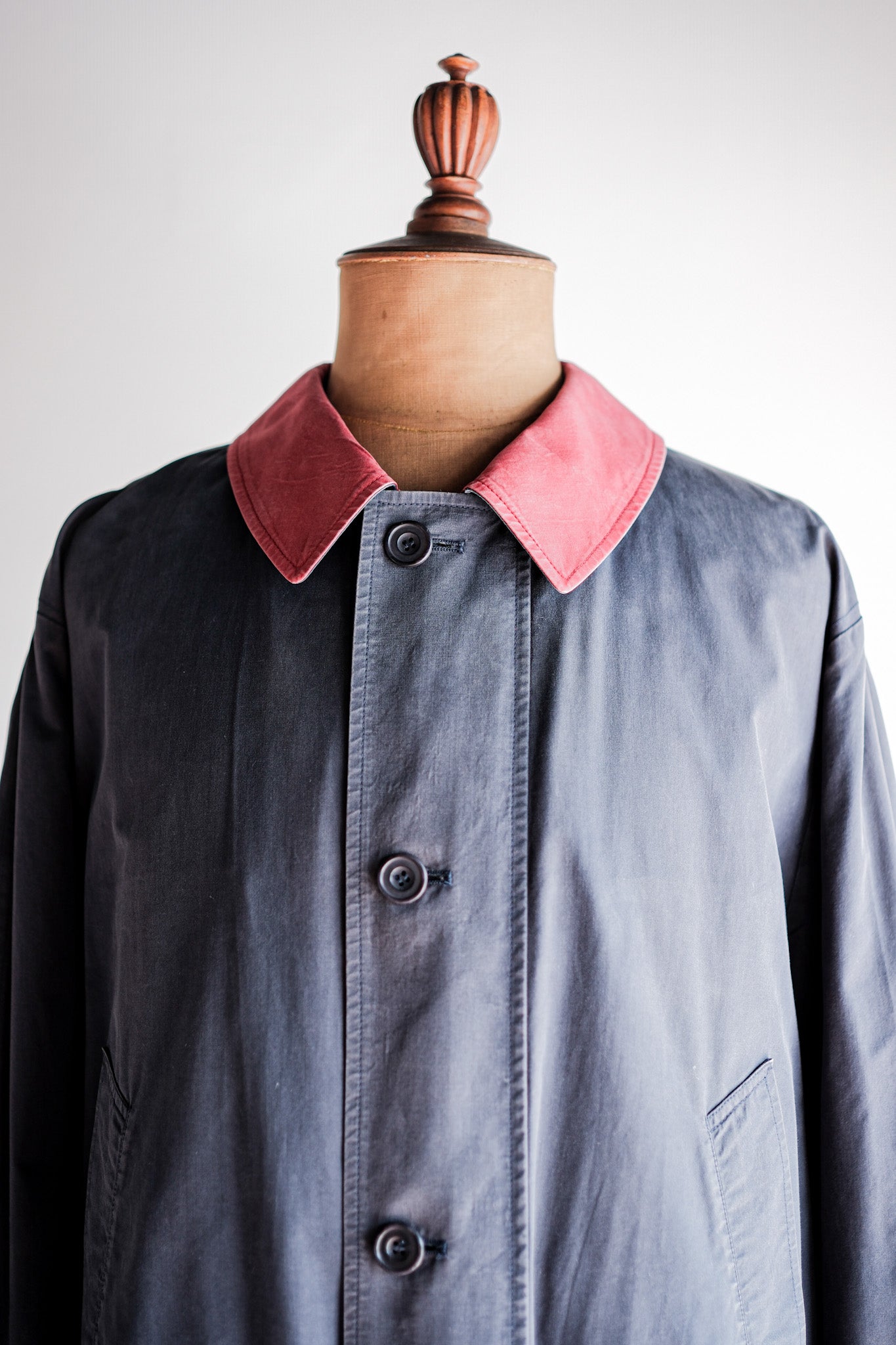 【~90's】Old INVERTERE 2 Tone Cotton Coat