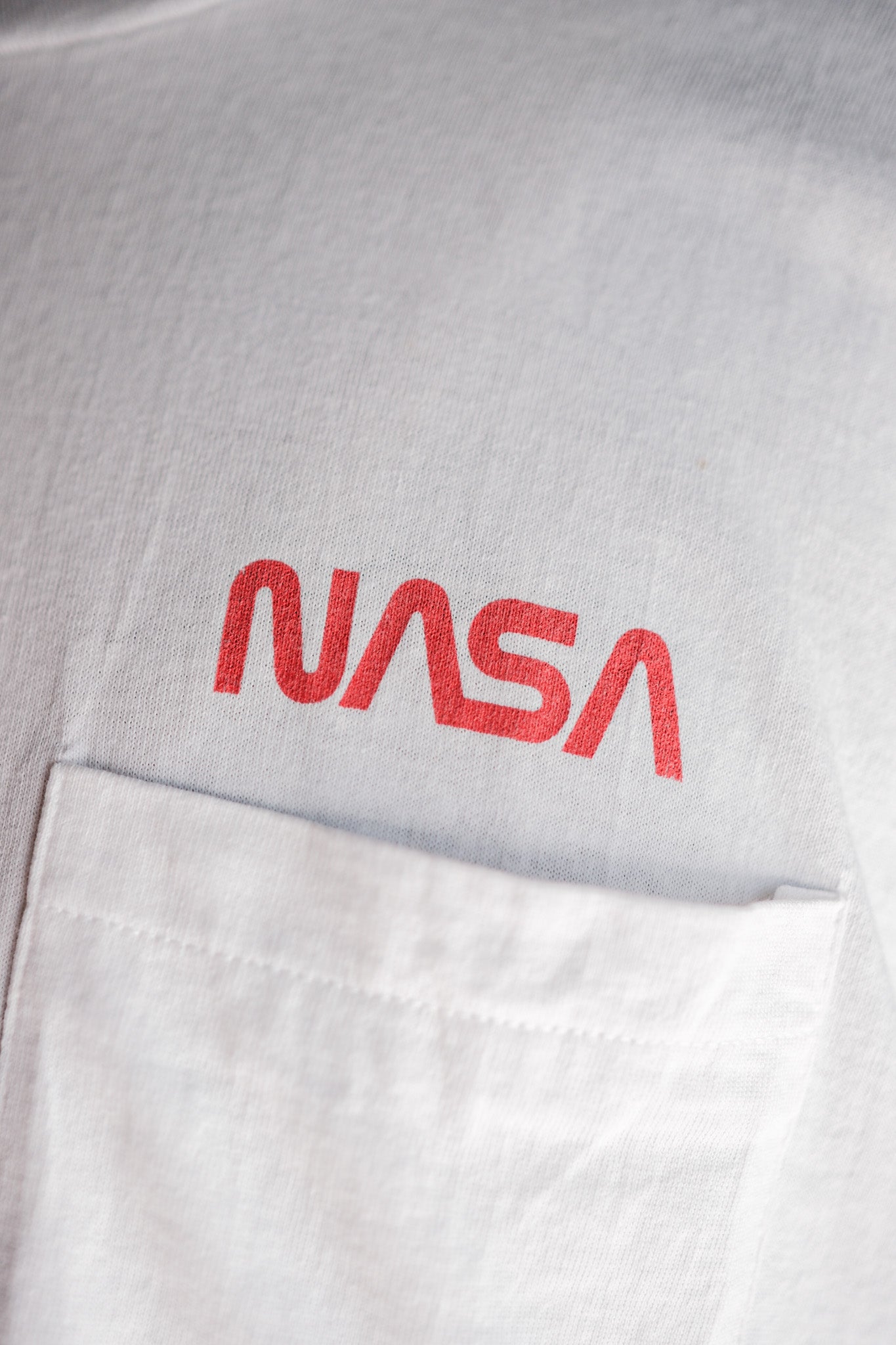 【~90's】Vintage Federal Agency Print T-shirt Size.XL "NASA" "Made in U.S.A."