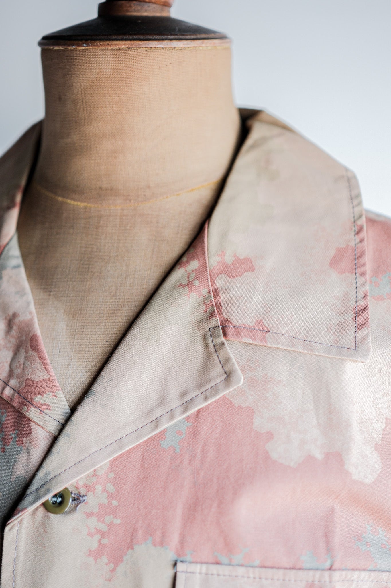 ［~90's］Czechoslovakian Army Desert Pattern Camouflage Field Jacket Size.52 "Test Sample" "Dead Stock"