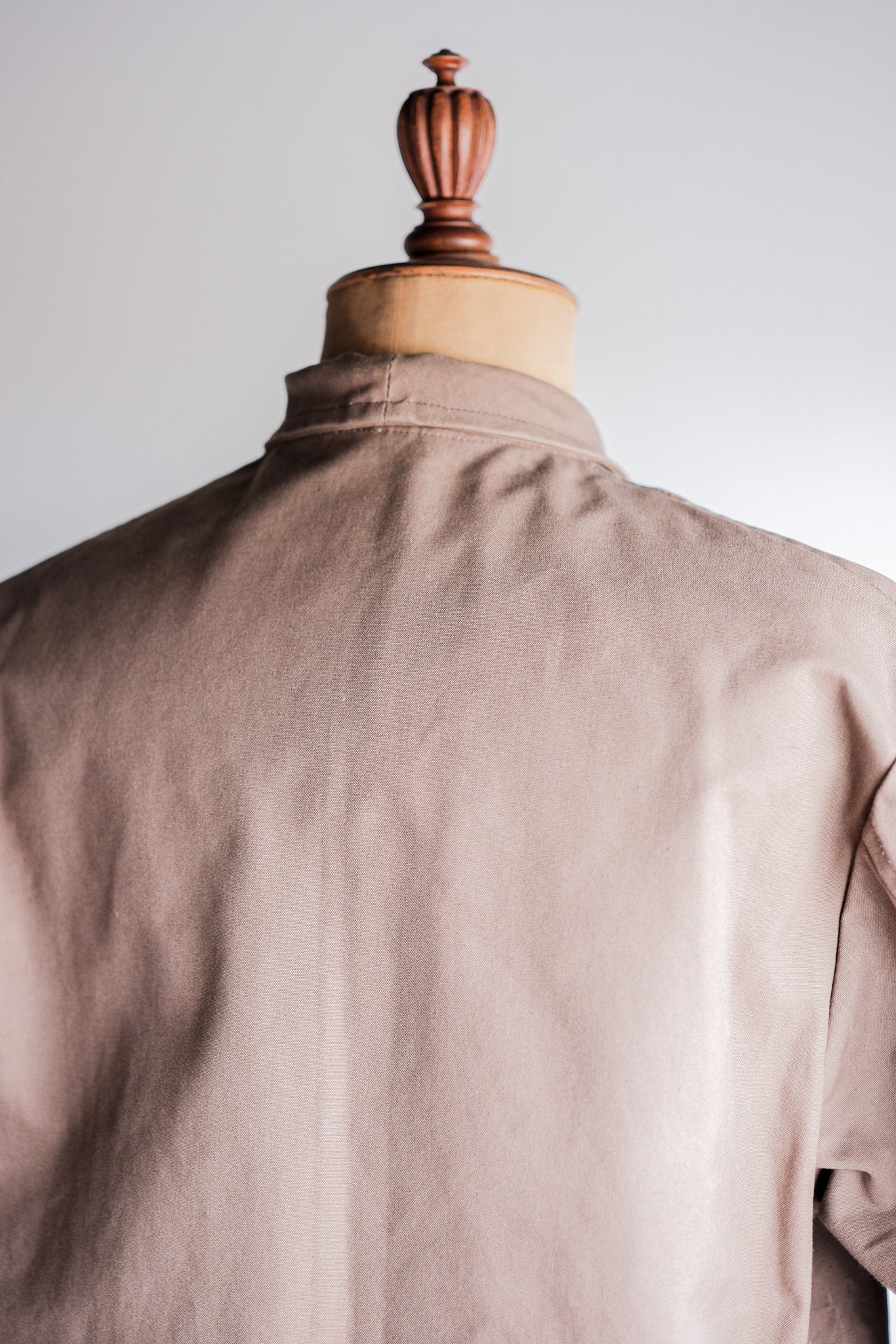 [〜50年代]法國復古棉布帆布狩獵夾克“死股”