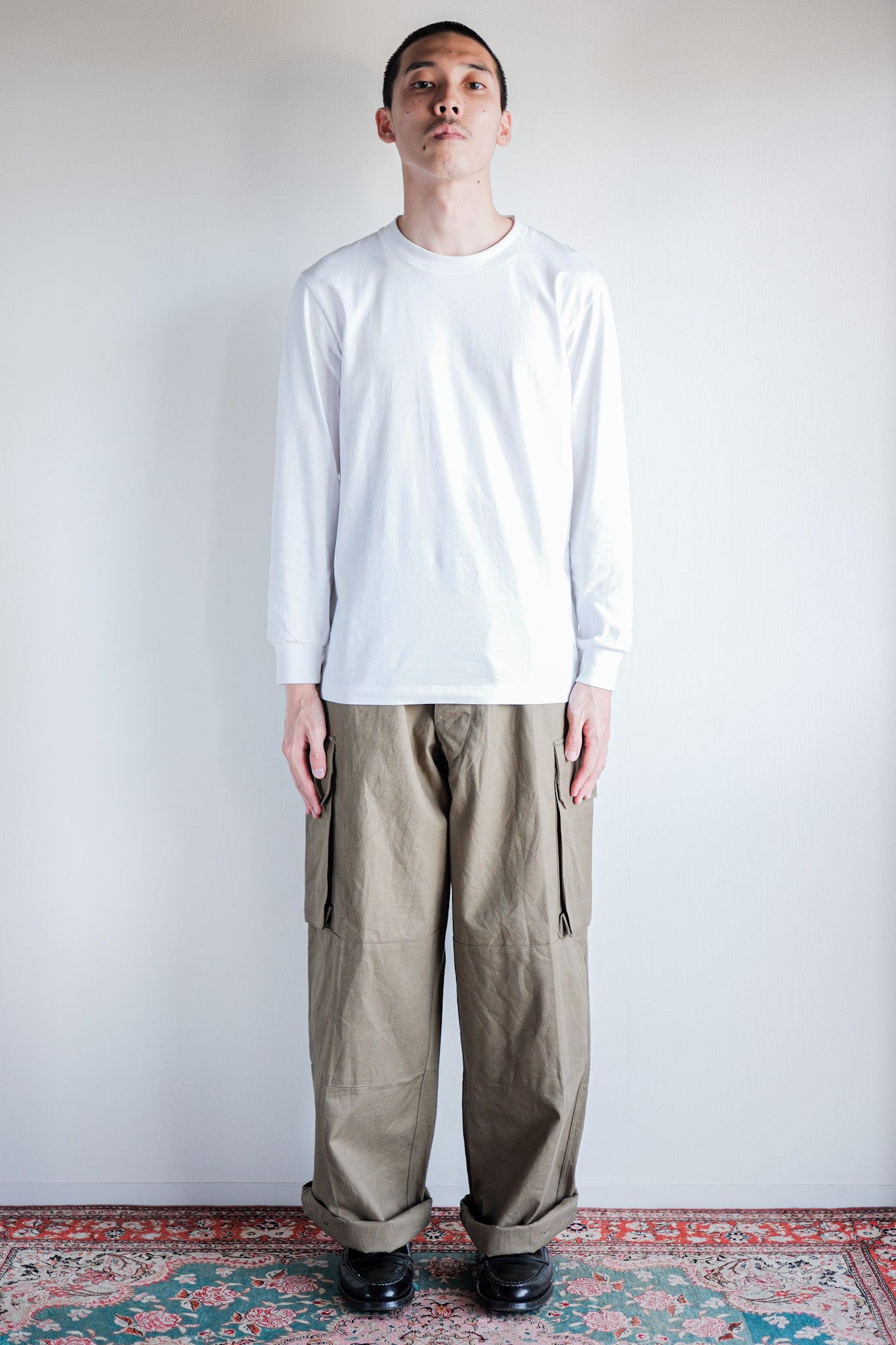 ［~50's］French Army M47 Field Trousers Size.35 "Dead Stock"