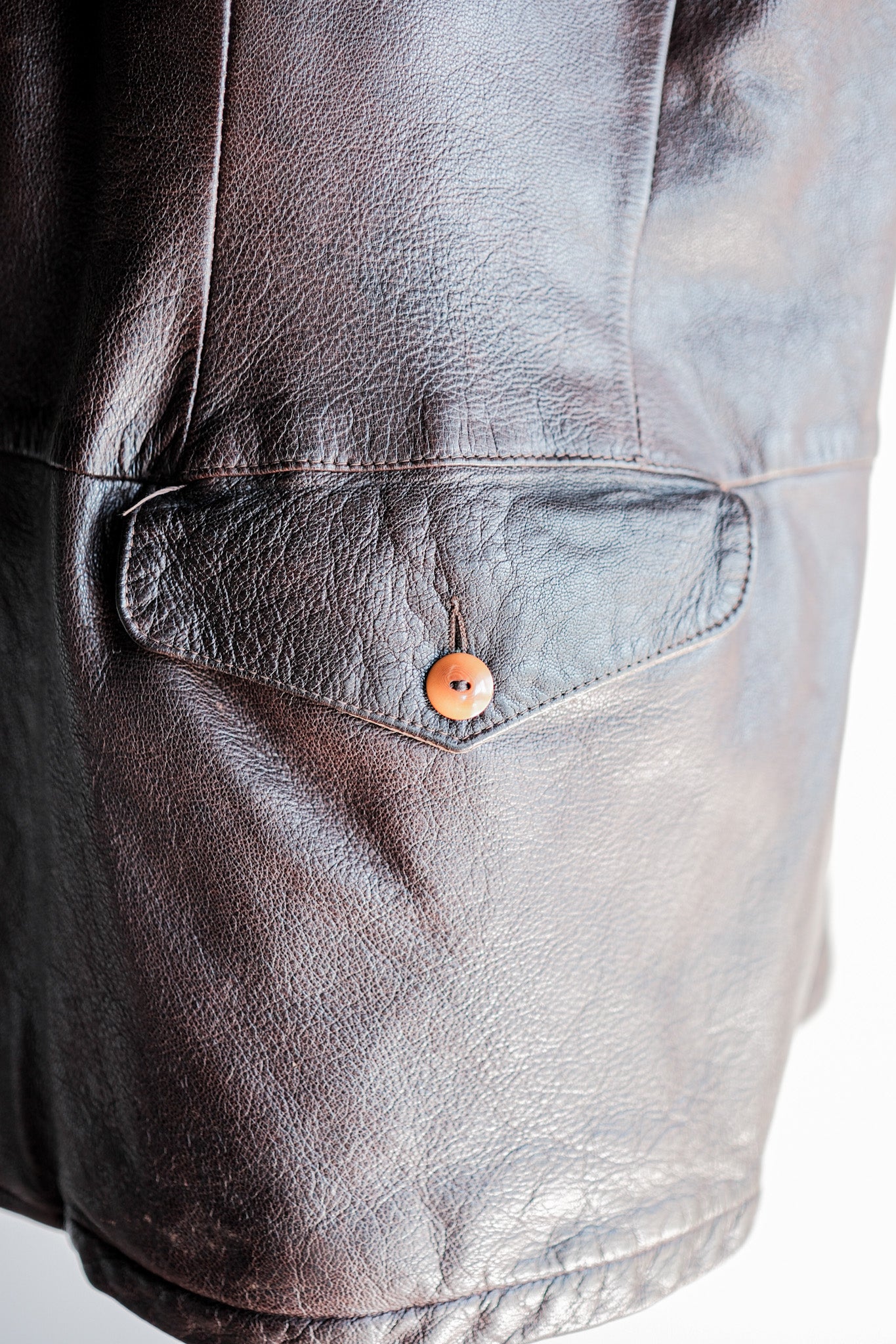 ［~80’s］Old C.P.Company Leather Jacket Size.48