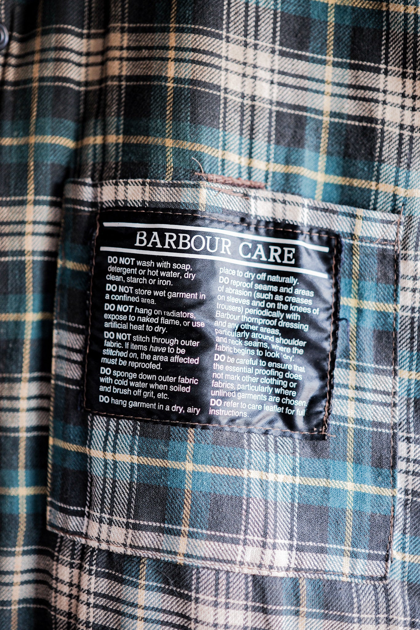 [~ 80's] Vintage Barbour "Bedale" 2 Crest Size.42