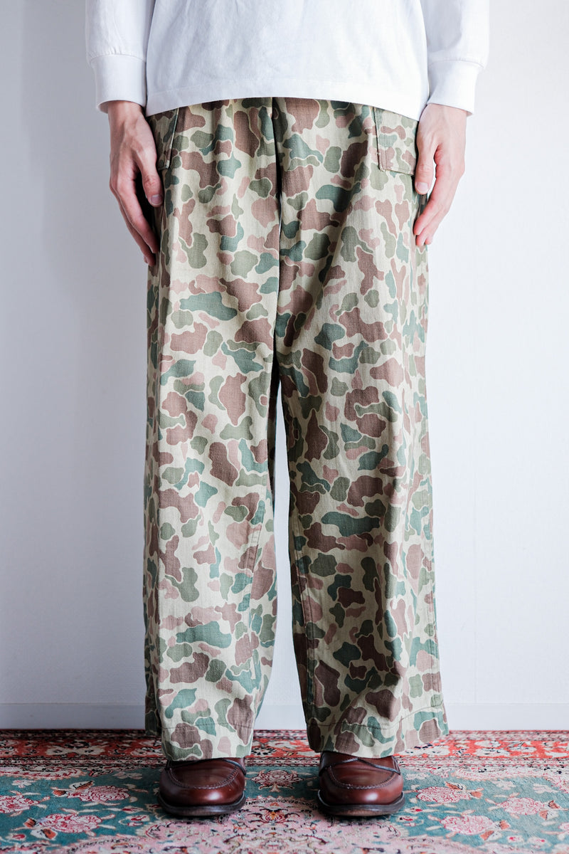 [~ 50's] Dutch Army Frogskin Camouflage Field Field Field ขนาด 46