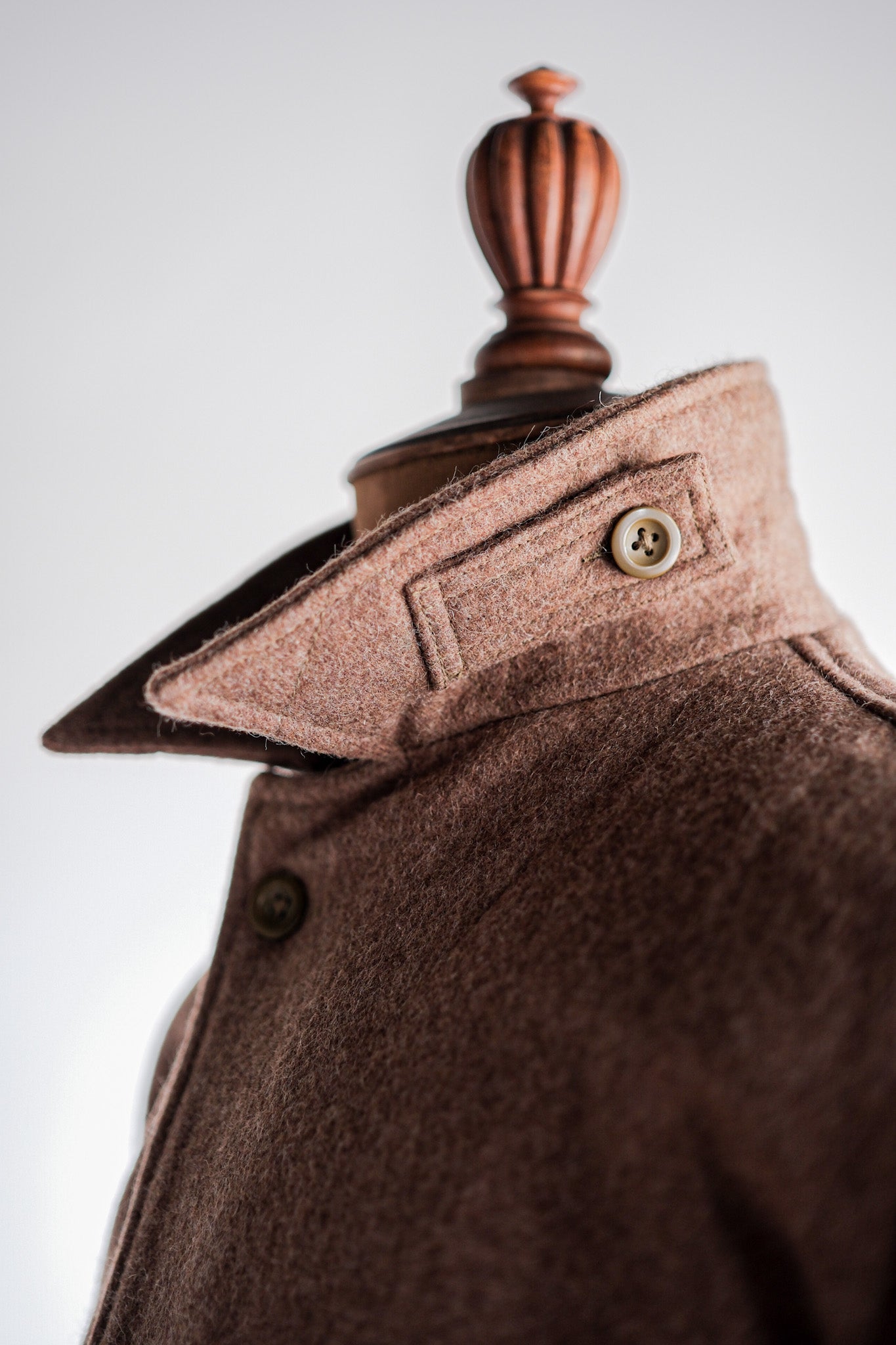 ［~50's］French Army Wool Jacket With Chin Strap Size.42 "Dead Stock"