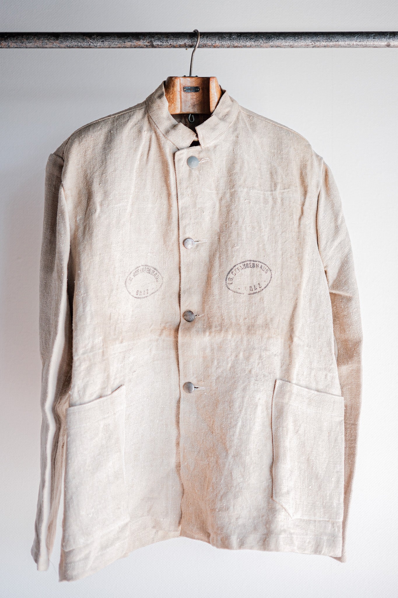 ［~30's］German Army Linen Twill Jacket "Dead Stock"