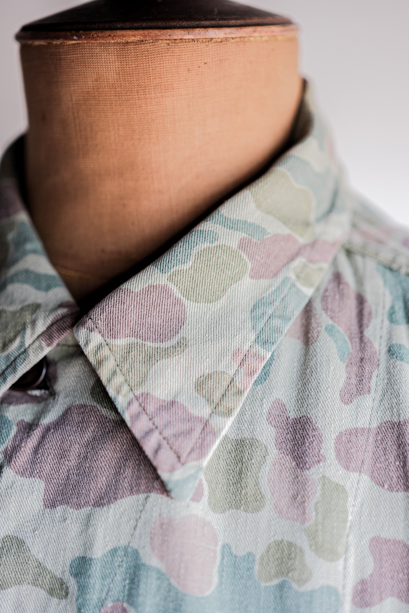 ［~50's］Dutch Army Frogskin Camouflage Field Jacket Size.52