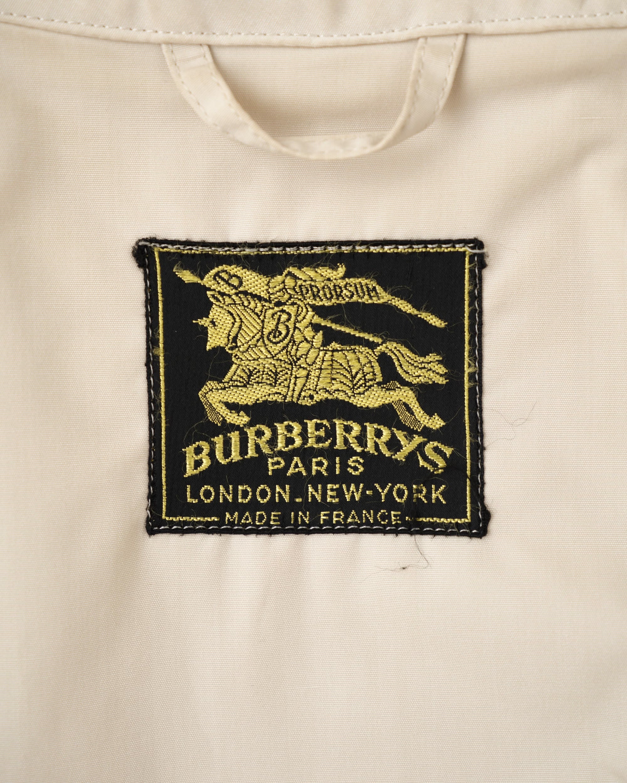 [~50's] Vintage Burberrys Paris One-Piece Sleeve Balmacaan Coat for Ladies "Made in France"